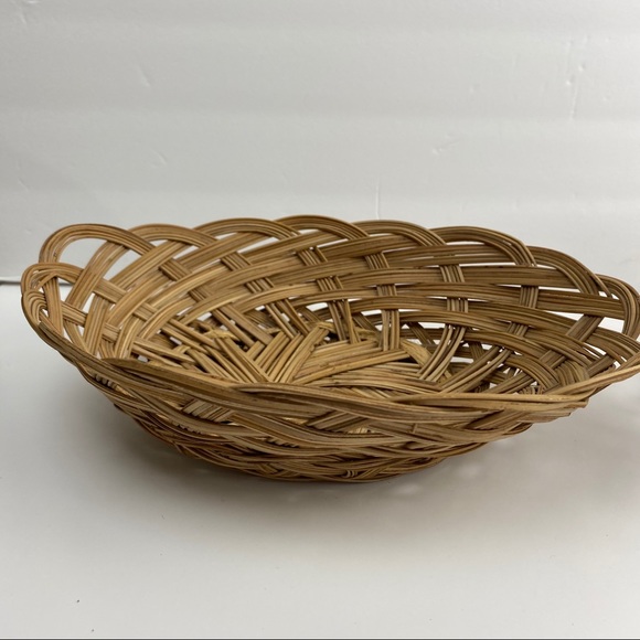 Set of 3 VTG Baskets Boho Basket Wall Home Decor - Picture 13 of 16